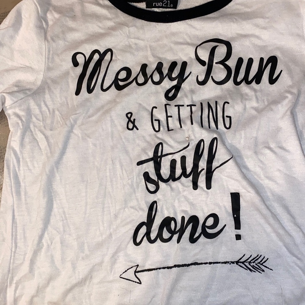 White and black SX women’s shirt